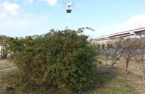 無人航空機からの無線給電によるバッテリーレス 農業用センサシステム UAV Assisted Wireless Power Transfer on Battery-Less Agricultural Sensor System