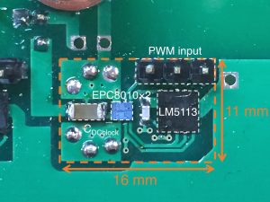 D級インバータを応用した可変リアクタの実装. Implemantation of the proposed variable reactor.